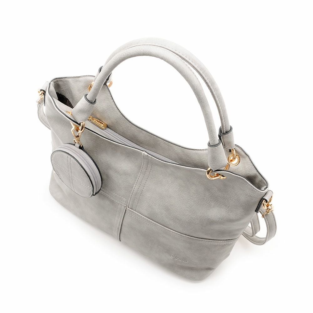 クロスステッチ2WAYトートバッグ 丸型コインケース付き/401438