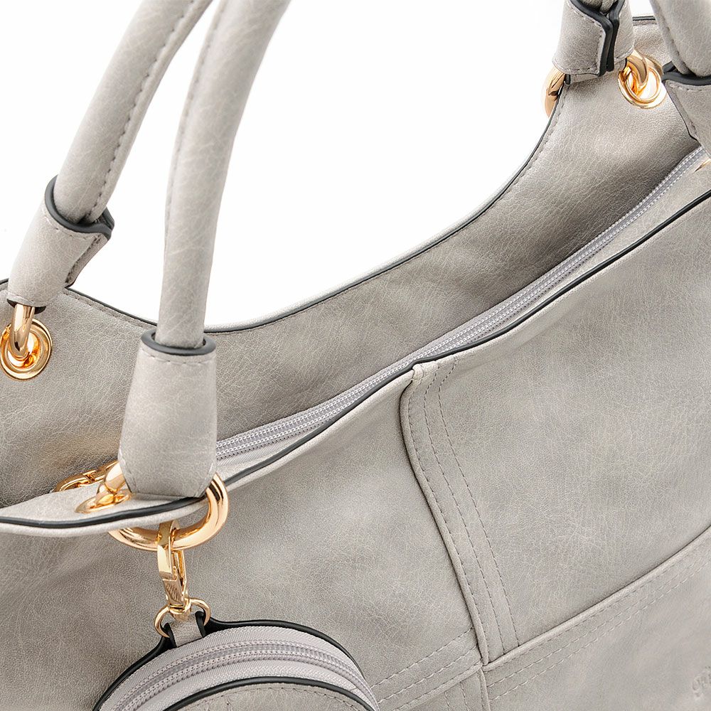 クロスステッチ2WAYトートバッグ 丸型コインケース付き/401438