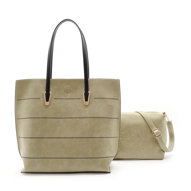 パンチングトートバッグ＆ショルダーバッグセット/A301015