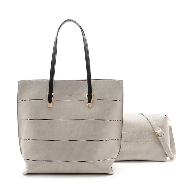 パンチングトートバッグ＆ショルダーバッグセット/A301015