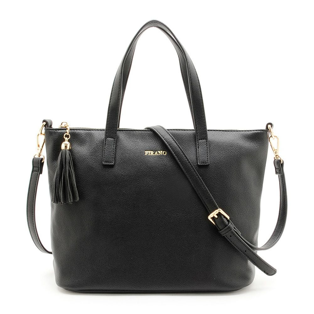 ラドロータッセルバック黒 中古・古着通販】LUDLOW (ラドロー) タッセル ラフィア 巾着バッグ