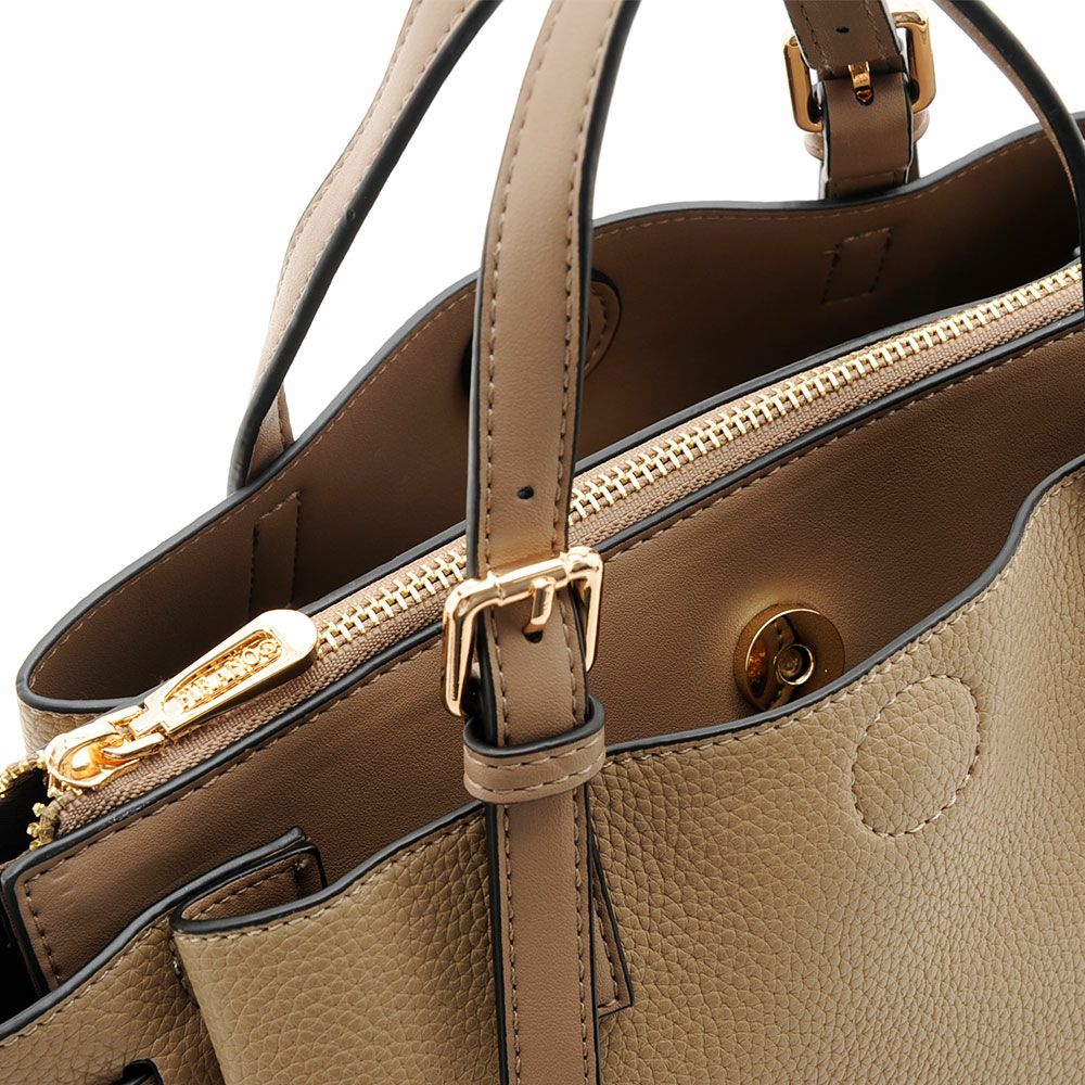 ベルトアクセント3ルームハンドバッグ/302569 | フィラノ公式