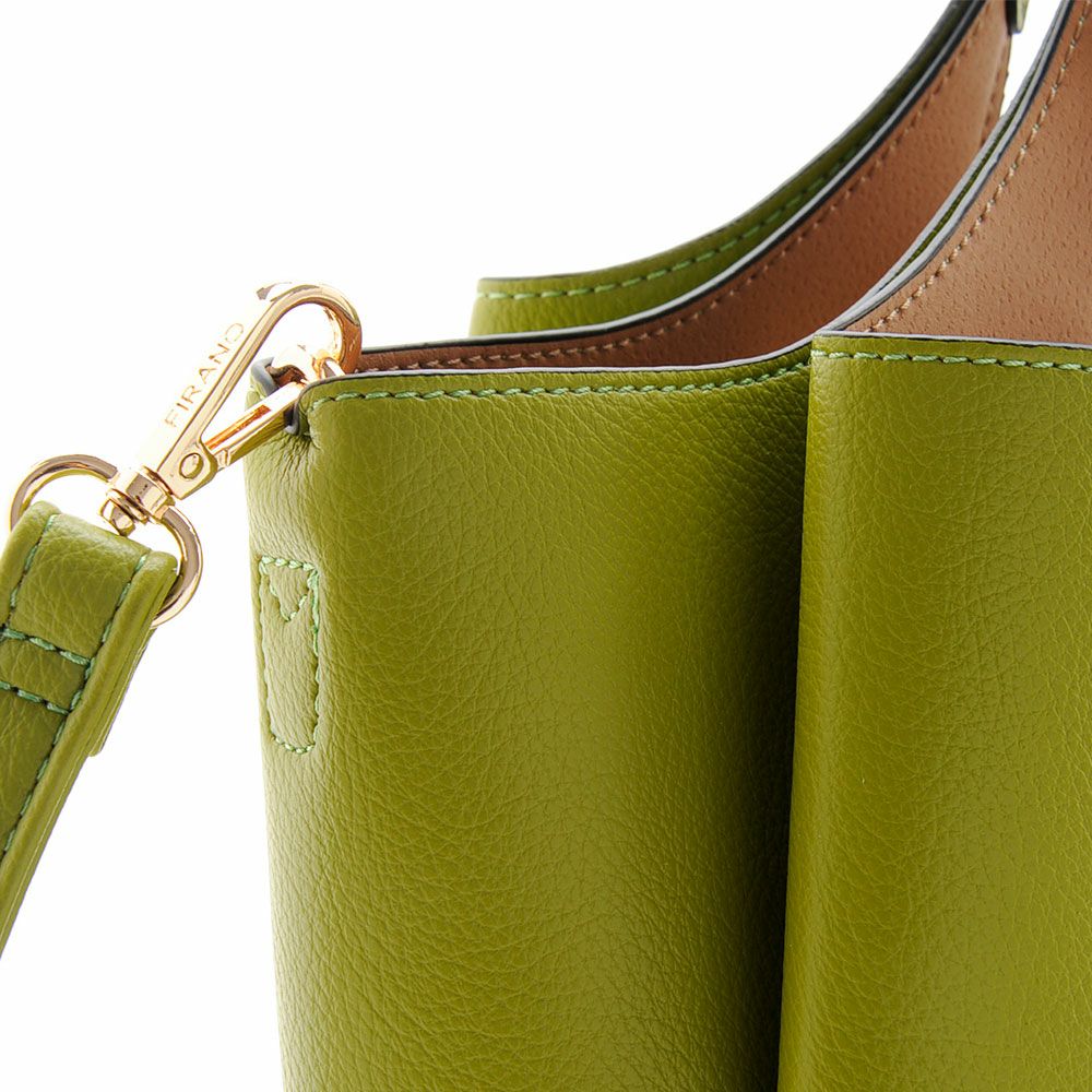 バイカラーハンドルハンドバッグ/A402654