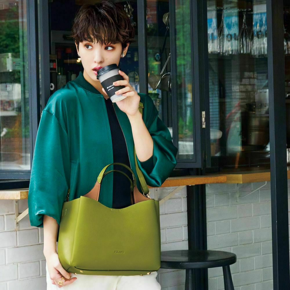 バイカラーハンドルハンドバッグ/A402654 | フィラノ公式オンライン