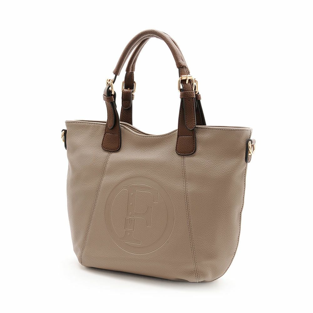 ビッグロゴエンボストートバッグ&ショルダーバッグセット/A302384