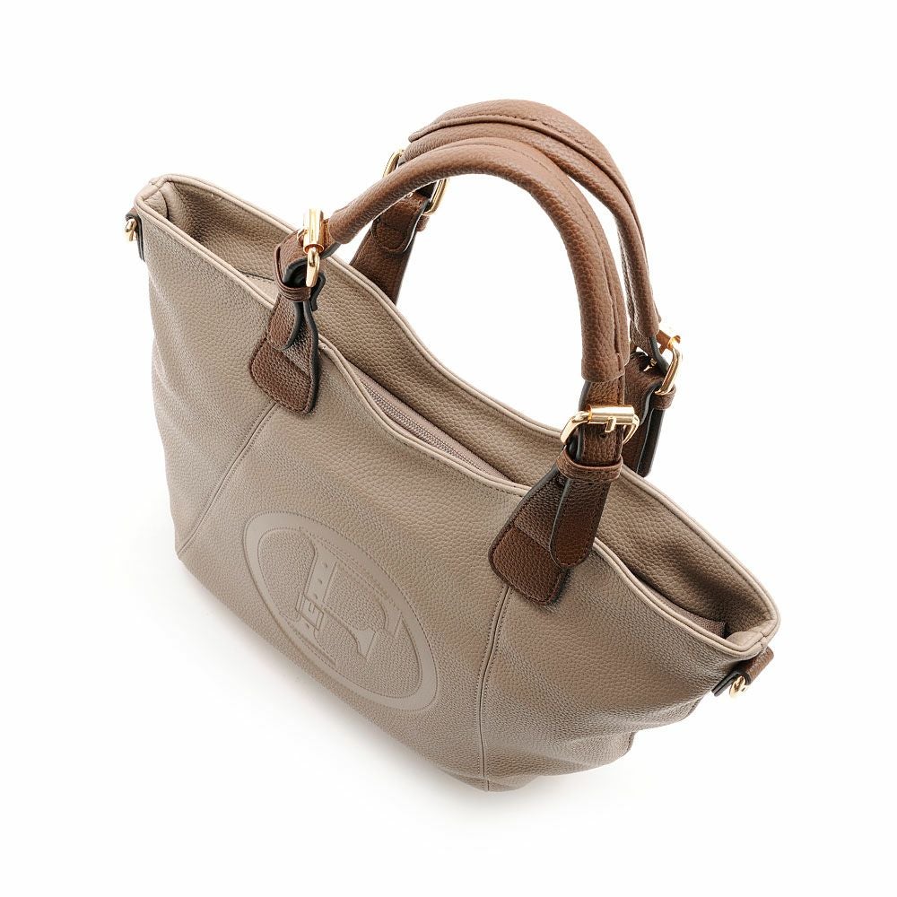 ビッグロゴエンボストートバッグ&ショルダーバッグセット/A302384