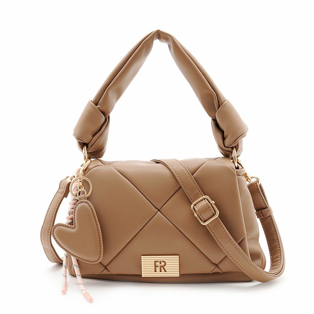 キルティングボクシーハンドバッグ/F403081【vts】 | フィラノ公式