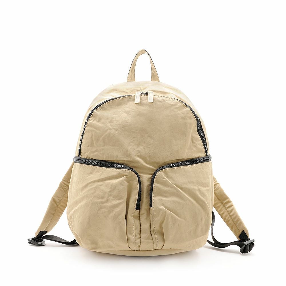 はっ水軽量ワッシャーナイロンダブルポケットリュック/303148