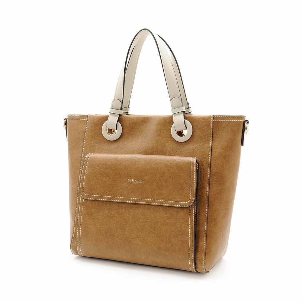 フラップポケットハンドバッグ＆ショルダーバッグセット/A403098