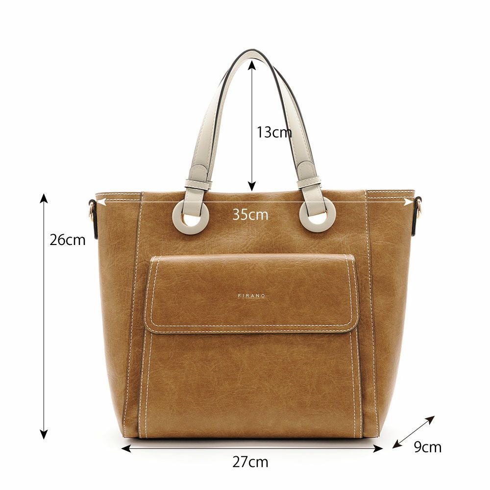 フラップポケットハンドバッグ＆ショルダーバッグセット/A403098