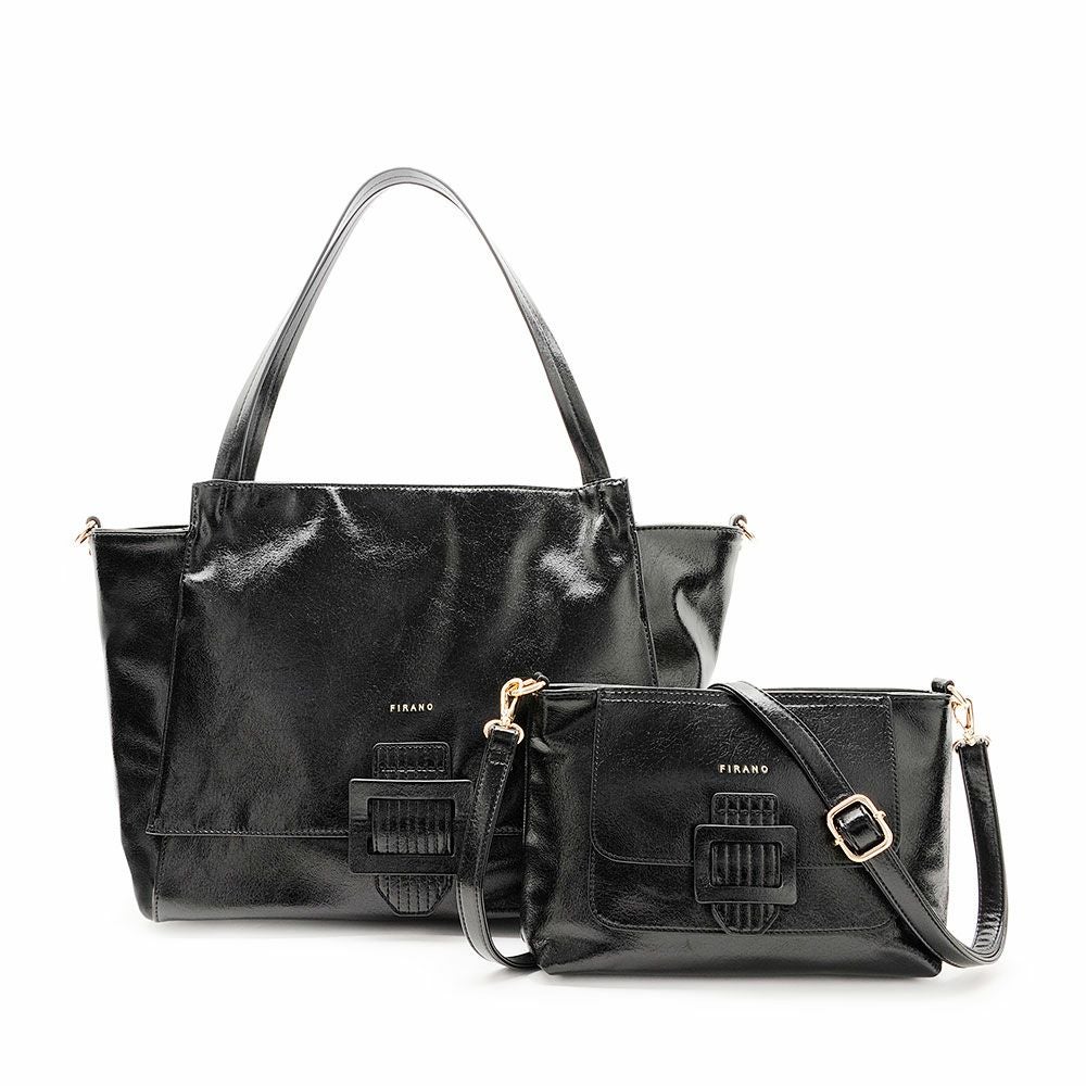 バックル付きトートバッグ＆ショルダーバッグセット/403343【vts